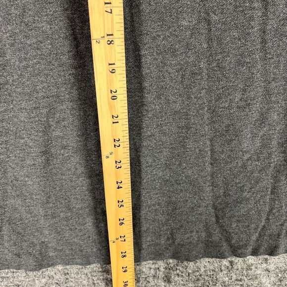 Ralph‎ Lauren Polo Shirt Mens Large Gray Preppy Regular Fit Rugby Vintage Y2K - Picture 7 of 9